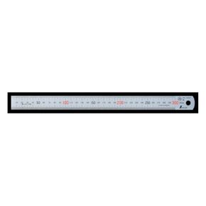 Shinwa Sokutei 13013 Straight Scale, Silver, 11.8 inches (30 cm), JIS1 Grade