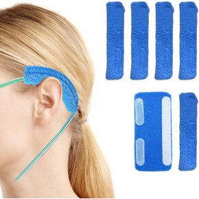 6 PCS Nasal Cannula Ear Cushions, Ear Cushions for Oxygen Tubing, Oxygen Cannula Accessories, Cannula Accessories, Oxygen Ear Protectors, Ear Protector for Oxygen Tubing for Oxygen Users