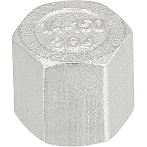 PATIKIL 3/4" Pipe Fitting Cap, 304 Stainless Steel Forged Pipe Cap for DIY, Plumbing System