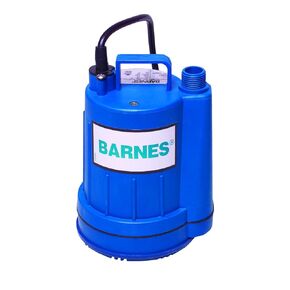 Barnes 113824 Model UT17 Submersible Sump Pump - High-Efficiency for Residential Use, Cast Iron Vortex Impeller, 1/6 HP, 16 GPM,15' Waterproof Cord
