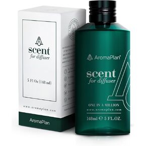 Aromaplan Hotel Scents, One in a Million 5 Fl Oz (148ml)- Home Luxury Aroma & Hotel Diffuser Oil-Hotel Diffuser Oil for Aromatherapy- USA Made, Bigger Bottle, Bolder Aroma & Longer Lasting