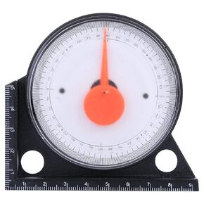 Inclinometer, Slope Inclinometer Angle Meter Level Meter Multifunctional Dial Inclinometer Plastic Angle Meter Measuring Tool