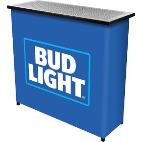 Bud Light Two Shelf Portable Bar with Case