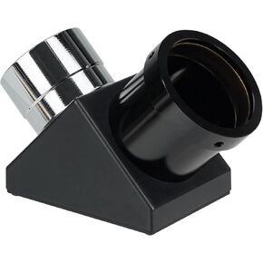 SVBONY SV221 Diagonal Mirror 1.25 inches, 45-Degree Correct-Image Prism Diagonal Provides Sharp Views That are Right-Side-Up and Correct Left-to-Right for Refractor Telescope
