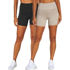 Zobha Women's Bailey 5" Pocket Short-2 Pack