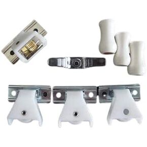 Amazing Drapery Hardware Roman Shade Hardware - DIY Pleated Shade Kit | 3 Pulleys, 3 Cord Tassels, 1 Cord Cleat, 1 Cord Lock | Blinds & Shades Repair