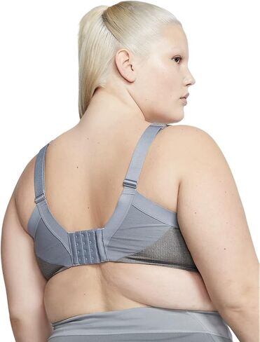 Nike Dri-FIT Bold Women's High-Support Padded Underwire Sports Bra (Plus Size, 40DD) Gray in Saudi Arabia