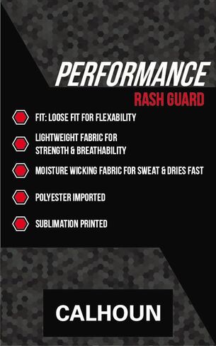 NHL Mens Performance Rash Guard Base Layer Long Sleeve Shirt in Kuwait