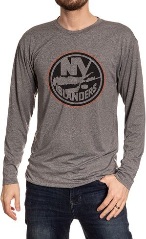 NHL Mens Performance Rash Guard Base Layer Long Sleeve Shirt in Kuwait