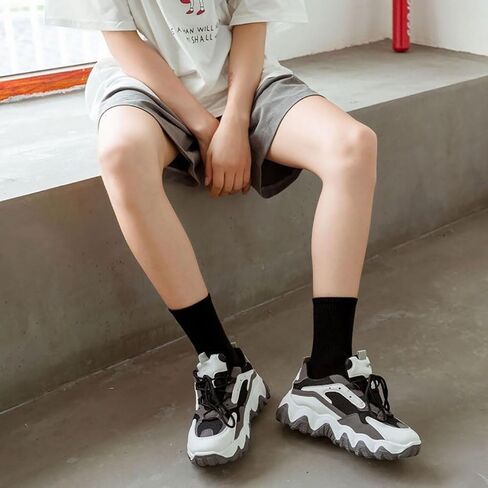 Zebra Pattern Crew Socks Animal Print Funny Crazy Novelty Socks Cool boot Socks for Women, Men, Ladies, Girls, 5 Pack in Kuwait