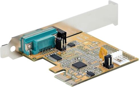 StarTech.com 8-Port PCI Express RS232 Serial Adapter Card - PCIe RS232 Serial Card - 16C1050 UART - Low Profile Serial DB9 Controller/Expansion Card - 15kV ESD Protection - Windows/Linux (PEX8S1050LP) in Saudi Arabia