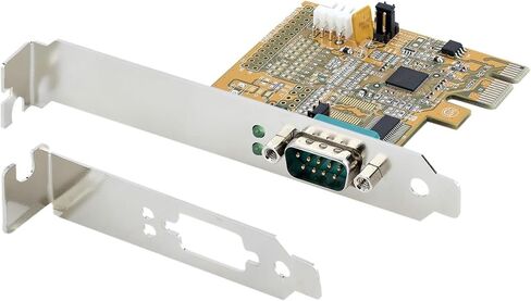 StarTech.com 8-Port PCI Express RS232 Serial Adapter Card - PCIe RS232 Serial Card - 16C1050 UART - Low Profile Serial DB9 Controller/Expansion Card - 15kV ESD Protection - Windows/Linux (PEX8S1050LP) in Saudi Arabia