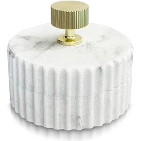 Ashtray with Lid, Ashtray for Weed Cigarette Smokers, Fluted Texture with Removable Liner, Easy to Clean, Covered Ash Trays, Home Ashtrays for Smokers Indoor/Outdoor Use (Marble) in Kuwait