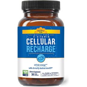 COUNTRY LIFE B Vitamin Cellular Recharge, 30 CT