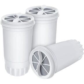PUREPLUS NSF53 Lead Removal ZR-017 Water Filter, Replacement Cartridges for ZR-001, ZR-003, ZR-004, ZR-006, ZR-008, ZR-600, ZR-012, 5-Stage Filtration, 3PACK