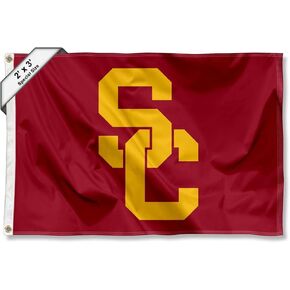 College Flags & Banners Co. USC Trojans Small 2x3 Foot Flag