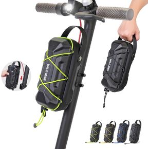 WILD MAN 2L Rainproof Quick Release Bike Handlebar Bag Waterproof Scooter Bag for Scooters Bicycle