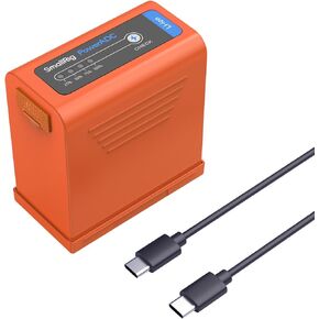 SMALLRIG NP-F970 Battery 10500mAh Replacement Battery for Sony NP-F970 F960 F950 F930 F550 F570 F750, USB-C Fast Charging Rechargeable Camera Battery for Monitors, LED Video Lights, Camcorders - 4267