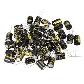 uxcell Aluminum Radial Electrolytic Capacitor with 10uF 400V 105 Celsius Life 2000H 10 x 13 mm Black 10pcs