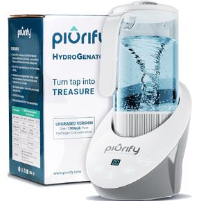 50 Oz Hydrogen Water Pitcher - BPA Free Rich Hydrogen Water Generator Electrolysis Jug with SPE/PEM Technology. Hydrogen Water Machine, Balanced PH Levels and Filtered with Calcium Sulfite