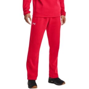 Under Armour Mens Hustle Fleece Pants 4XLT Red-White 4X-Large Tall