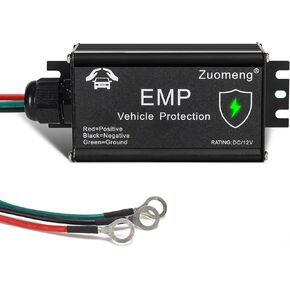 Vehicle EMP Protection, Zuomeng EMP Protection, 12 Volt DC for Cars and Trucks, Lightning, Solar Flare & Surge Protection