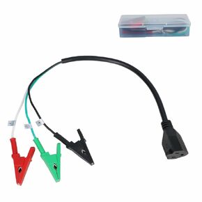 HVAC Adapter Cord,HVAC Connector Cord,Circuit Breaker Finder Adapter Cord,HVAC Adapter Cord Suitable for ET300, ET310,RT310,RT310 and RT250,Awesome Product for HVAC and GFCI Circuit Tester Needs