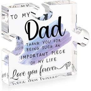 Papa Gifts from Grandkids - Papa Gifts from Grandchildren - Best Papa, Grandpa, Grandfather Gifts Card, Papa Fathers Day, Grandparents Day, Birthday Gifts from Grandkids - Papa Puzzle Piece