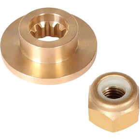 SouthMarine Boat Engine 858498 8M0027793 Thrust Washer, 88228 18-3703 Propeller Nut for Mercury 9.9HP 13.5HP 15HP 20HP 25HP Outboard Motor Prop Shaft