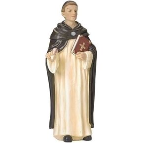 Roman Giftware Inc., Patrons & Protectors, 4" H ST Thomas Aquinas Figure,Religious, Inspirational, Durable (4x1x4)
