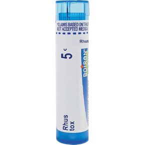 Boiron Rhus Toxicodendron 5C Md 80 Pellets for Joint Pain Improved by Motion