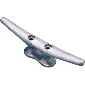 Dock Edge DockCleat Cast Iron Galvanized Cleat, 6-Inches, 8-Pack