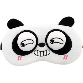 Sleep Mask for Kids Sleeping Mask,Milsil Panda Cute Animal Eye Mask for Sleeping Owls Sleep Mask for Kids Girl Soft Plush Blindfold Covers Eye Mask for Women Girls Kids (1)