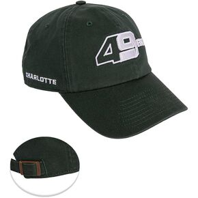 Desert Cactus University of North Carolina Charlotte Baseball Hat UNCC Forty Niners 49ers Embroirderd Cap Adult (Style E) Green