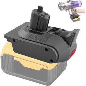 V10 Slim Battery Adapter for Dyson V10 Digital Slim, for Dewalt 20V Li-ion Battery to Work for Dyson V10 Digital Slim Fluffy Extra, V10 Digital Slim Fluffy Pro, V10 Slim(V10 Slim not V10)