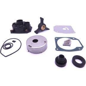 SouthMarine Boat Engine 0438592 0433548 0433549 438592 433548 433549 777805 Water Pump Repair Kit with Housing for Evinrude Johnson OMC BRP 40HP 50HP Outboard Motor, for Sierra 18-3454