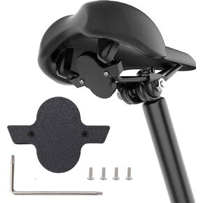 DDJ Bike Mount Compatible with Samsung Smart Tag 2 Case, Hidden Under Bicycle Seat, Anti-Theft Bike GPS Tracker Mount for Galaxy Smart Tag 2 with Security Screws, for MTB, Electric Bicycle