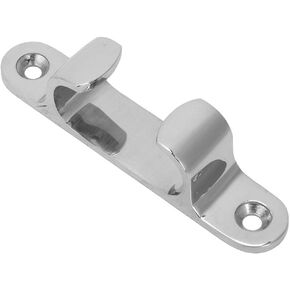 ViaGasaFamido Bow Anchor Line 316 Stainless Steel Marine Straight Bow Chock Cleat Line Chock Bow Chock Straight Cleat Line Hardware for Marine Boat Yacht(4in)