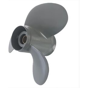 MEREDITH Outboard Propeller Aluminum 3 Blades for 3-1/4" Gearcase Honda Engines 35-60HP,12-1/4"x9,11-3/4"x10,11-5/8"x11,11-3/8"x12,11-1/8"x13,11-1/4"x14,11"x15",13 Spline Tooth,RH