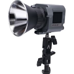 Aputure Amaran 60d S Ultra-High Color Quality 65W Output Daylight Bowens Mount Point-Source LED Video Light, 5600K SSI 86+, 37,800 lux @ 1m, App Control, 8 Lighting FX (amaran 60d S)