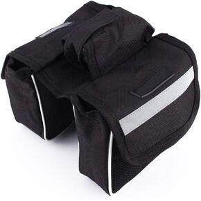 Bicycle Bag Accessories, Bike Double Side Bag Easy To Install for Anti Slip Design for Sunglasses