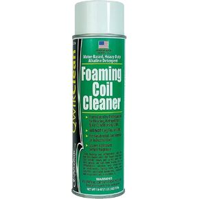 Foaming Coil Cleaner for AC Unit, Heating, Refrigerator, Air Conditioner No Rinse Coil Cleaner Spray Breaks Down Dirt, Dust, Grease, and Oil