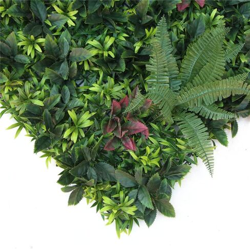40"x40" Artificial Greenery Hedegs Wall, Vertical & Wall Planters Faux Ivy Leaves Backdrop, Verticial Garden Privacy Fence Screen, in Kuwait