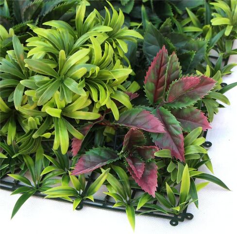 40"x40" Artificial Greenery Hedegs Wall, Vertical & Wall Planters Faux Ivy Leaves Backdrop, Verticial Garden Privacy Fence Screen, in Kuwait
