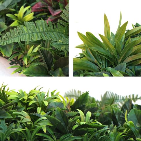 40"x40" Artificial Greenery Hedegs Wall, Vertical & Wall Planters Faux Ivy Leaves Backdrop, Verticial Garden Privacy Fence Screen, in Kuwait