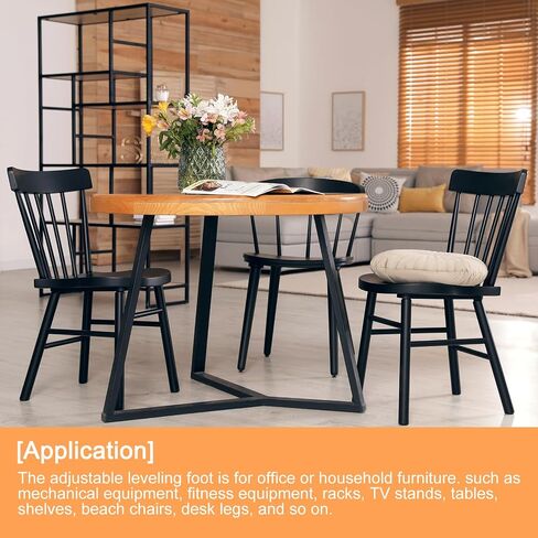 uxcell 8Pcs Inserts for Square Tubes with Leveling Feet, for 25x25mm Dia Square Tube, Black Plastic Furniture Chair Leg Plug Blanking End Caps Insert Plugs in Saudi Arabia