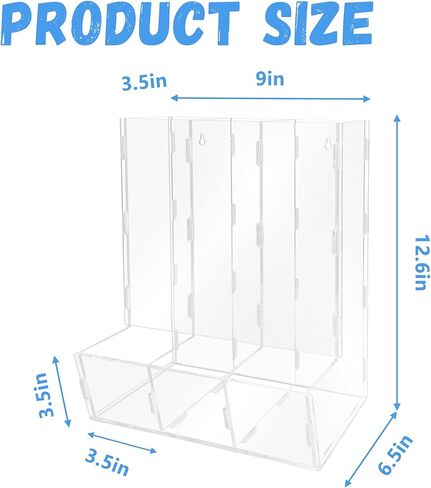 Wall Toy Dispenser, Toy Car Organizer, Hanging Organizer and Storage Bin for Children's Room, Toy Storage for Blocks, Cars, Snacks, Darts in Saudi Arabia
