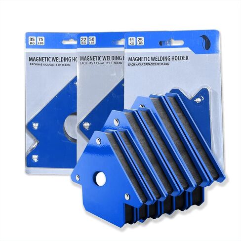 PGN 11 LBS Welding Magnet Holder - Pack of 4 Welding Magnetic Holder - Welding Magnets and Clamps for 45, 90, and 135 Degree Angles, Welding Tools and Accessories, Super Strong Magnets in Saudi Arabia