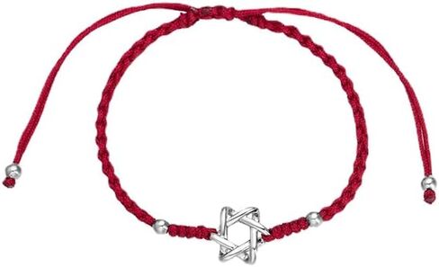Star of David Red String Bracelet for Women Lucky Amulet Magen David Charm Bracelet Jewelry in Kuwait