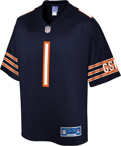 NFL PRO LINE Men's Justin Fields Navy Chicago Bears Jersey in Saudi Arabia